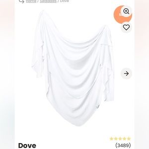 Copper Pearl | Swaddle Blanket-Dove